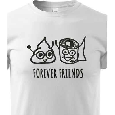 Dětské tričko Forever Friends Bílá Canvas Dětské tričko Bezvatriko.cz 0531