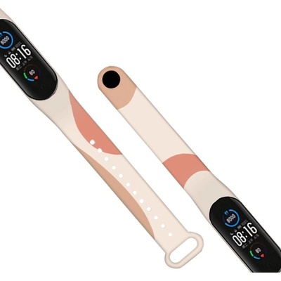 HQWear Резервна силиконова каишка Strap Moro Camo за Xiaomi Mi Band 5/Mi Band 6, Камуфлаж-6 (9145576237120)