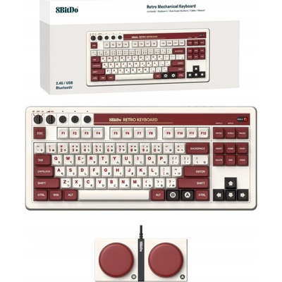 8BitDo Retro Mechanical Keyboard Fami Edition RET00377