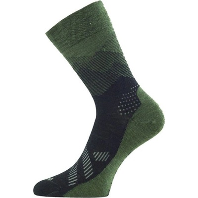 Lasting merino ponožky FWR zelené