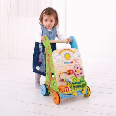 Bigjigs Toys dřevěné aktivní Zahrada