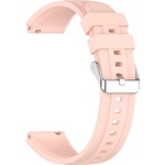 Techsuit Каишка за Huawei Watch GT 4 (41 мм)/W1/Honor Watch S1/Garmin Venu 2S/Vivoactive 4S - Techsuit - Каишка за часовник 18 мм (W075) - Розов