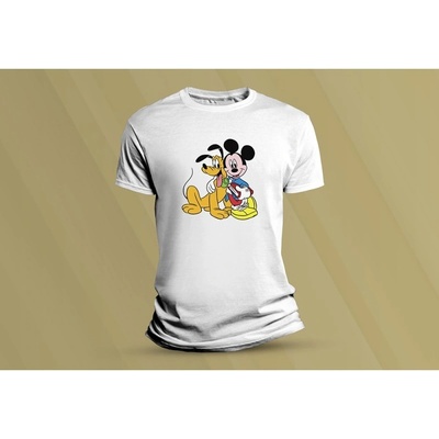 Sandratex dětské bavlněné tričko Mickey 7 bílá