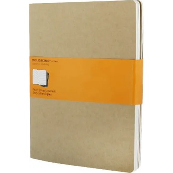 Image 1 of Moleskine QP421 Cahier softcover lined notebook 19x25 cm 3pcs (7500096000)