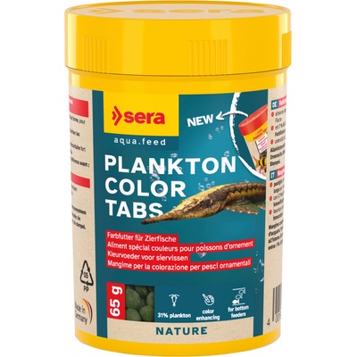 Sera Plankton Color Tabs Nature 65 g