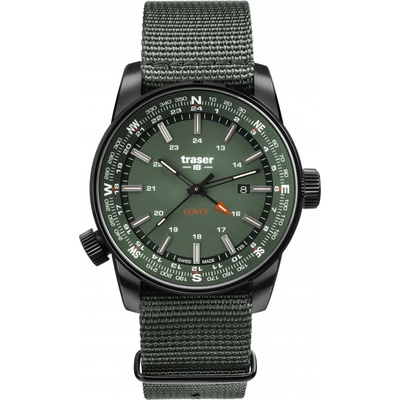 Traser P68 Pathfinder GMT Green Nato