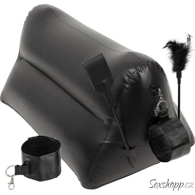 Dark Magic Inflatable Love Cushion for Couples with Cuffs