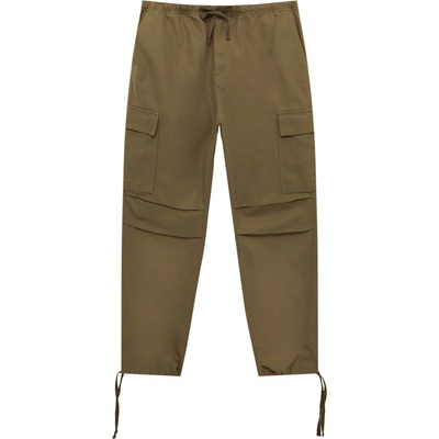 Pull&Bear Карго панталон зелено, размер 44