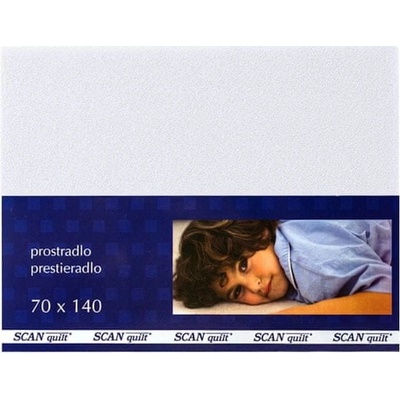 Scanquilt plachta froté biela 70x140