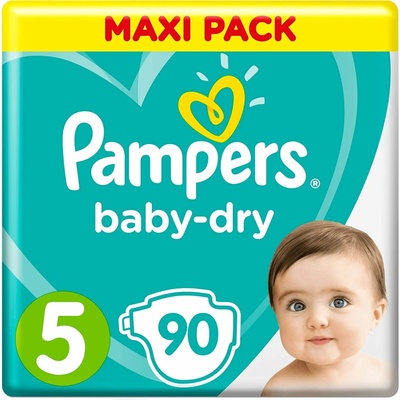 Pampers Baby Dry 5 90 ks