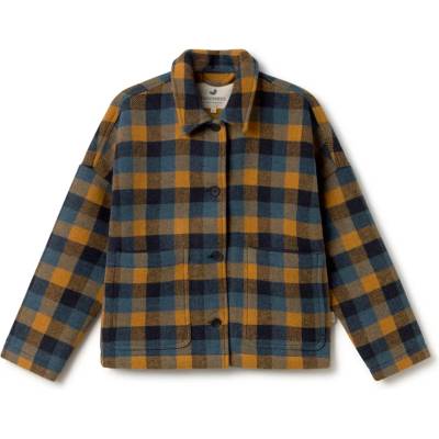 TWOTHIRDS Дамско вълнено яке Twothirds Women's Connacht Wool jacket - Mustard Check - размер XL (105-6808-0115)