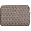 Guess PU 4G Triangle Logo Obal pro Notebook 14" - hnedá 14543221