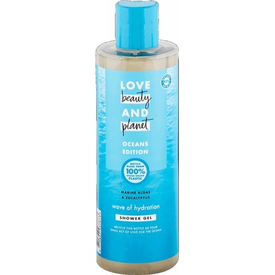 Love Beauty & Planet Mořské řasy a Eukalyptus hydratační sprchový gel 400 ml