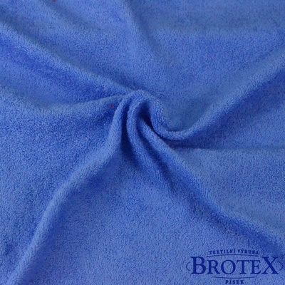 Brotex froté prostěradlo modré 90x200