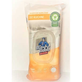 LINTEO Satin Vlhčené ubrousky do kuchyně 40 ks