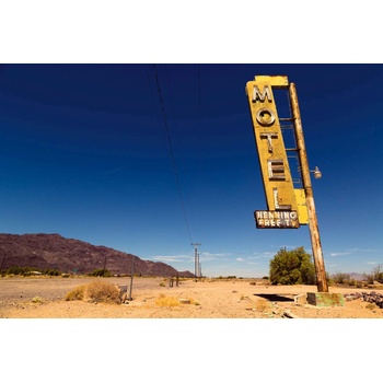 DIMEX ART s. r. o Флизелинов фототапет табела - стар мотел ii. 375 x 250 см