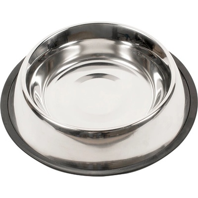 Duvo Plus Inox Anti-Slip Feeding Bowl - Метална купа за храна и вода за кучета , с гума против хлъзгане 2840 мл. , 33 см