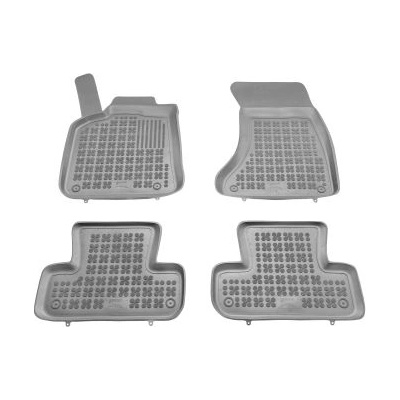 Гумени стелки за audi q5 i 8r (2008-2017) тип леген сив