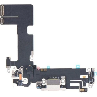 Nabíjecí obvod + Flex kabel iPhone 13 - hvězdně bílý - Aftermarket IPH1652