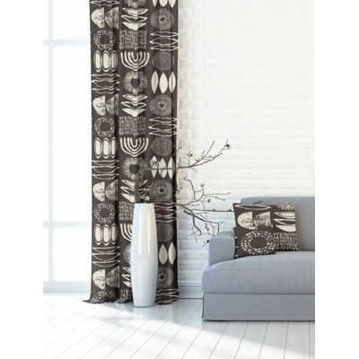 Záves dekoračný alebo látka, OXY Egypt, hnedý, 150 cm 150 cm