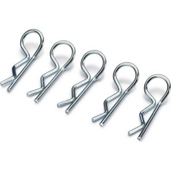 Body Clips small/silver (10) 2440012 Щипки за купе малки/сребърни 10 броя (2440012)