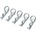 Body Clips small/silver (10) 2440012 Щипки за купе малки/сребърни 10 броя (2440012)
