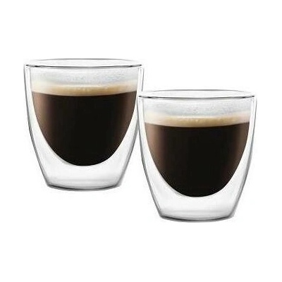 Vialli Design Sklenice dvoustěnná na espresso AMO 5837 2 x 80 ml