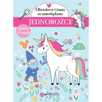 Jednorožce obrázkové čítanie so samolepkami