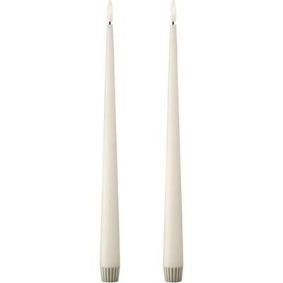 ester & erik LED sviečka Taper 30 cm / 06 Ivory set 2 ks