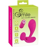 Sweet Smile Smile rc - вибратор за g-точка с дистанционно - презареждащ се - розов