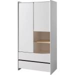 Vipack Бял детски гардероб , 90 x 180 cm Kiddy - Vipack (KIKL2214)