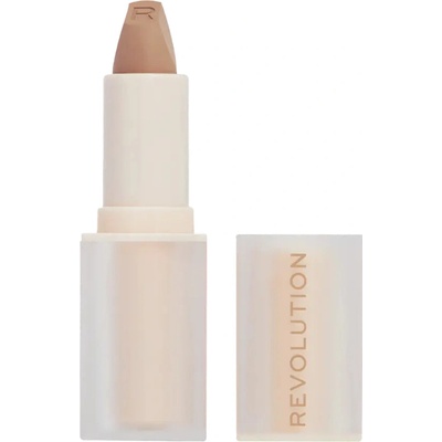 Revolution Lip Allure Soft Satin Lipstick krémová rtěnka se saténovým finišem Lover Nude 3,2 g