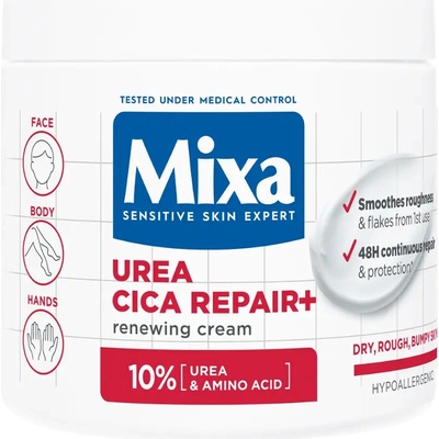 Mixa Tělový krém s ureou a niacinamidem 400 ml