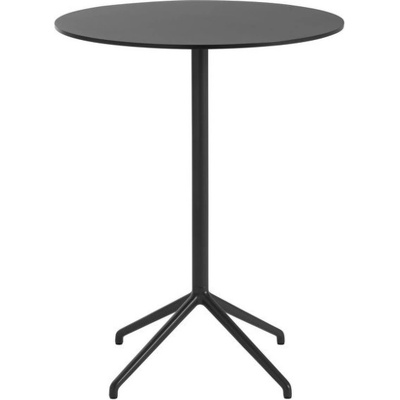 Muuto Still Café okrúhly 75 x 95 cm čierny