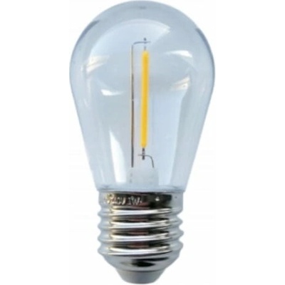 Ecolight LED žiarovka E27 S14 0,3W 2700K 3V teplá biela