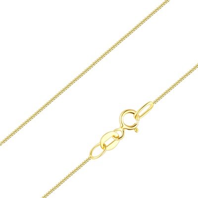 Šperky eshop Zlatý řetízek 14K s drobnými očky S5GG258.59