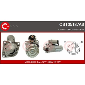 Startér CASCO CST35187AS