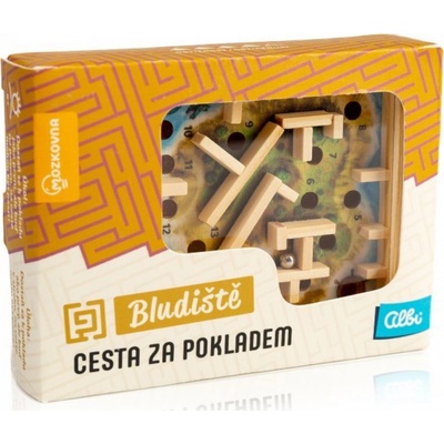 Albi Mozkovna Bludiště Cesta za pokladem hlavolam