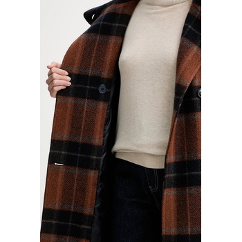 Sessùn Палто с вълна Sessun в кафяво 25112023 (25112023)