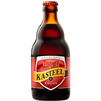 KASTEEL Rouge belgické 18° 8% 0,33 l (sklo) – Zboží Mobilmania