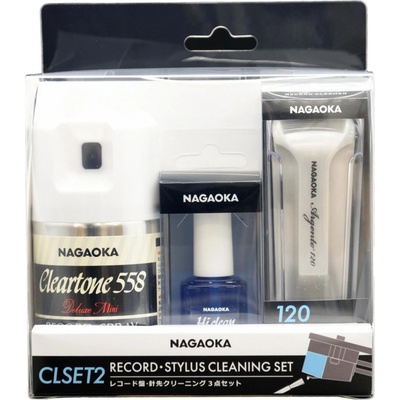 Nagaoka Record Cleaning Set CLSET2: Set pro čištění LP desek – Zboží Mobilmania