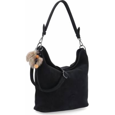 Kabelka crossbody černá 4657 C
