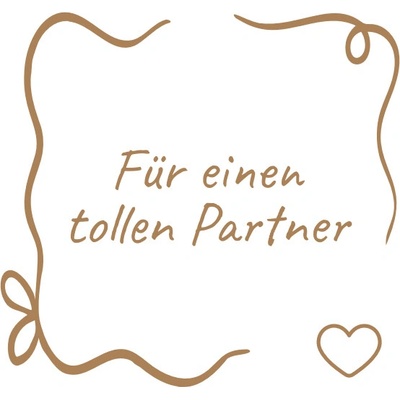 Für einen tollen Partner