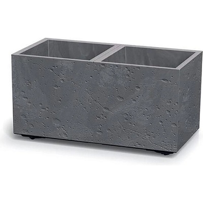 PROSPERPLAST Květináč SIERRA CASE BETON EFFECT marengo 57,7cm
