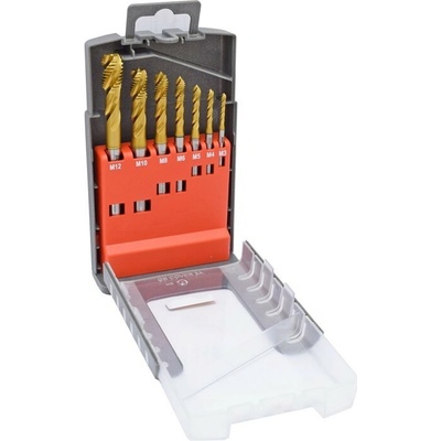 Sada strojních závitníků M3-M12 HSSE 800X spirálová drážka , FANAR Z2-513X15-0310