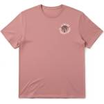 Hurley Мъжка тениска Hurley Palm S/S T-shirt - Phantom Rose (216-8148-0213)