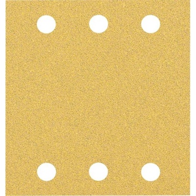 Bosch Accessories 2608901655 Brusný papier pre oscilačný brusku Zrnitosť 60 (d x š) 107 mm x 115 mm 50 ks