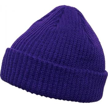 Urban Classics Шапка бийни в лилав цвят Rib Beanie UB-1502RB-00195 - Лилав, размер one size