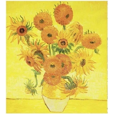 DIMEX MS-3-0252 vliesová fototapeta na zeď Slnečnica od Vincenta van Gogha, rozmery 225 x 250 cm