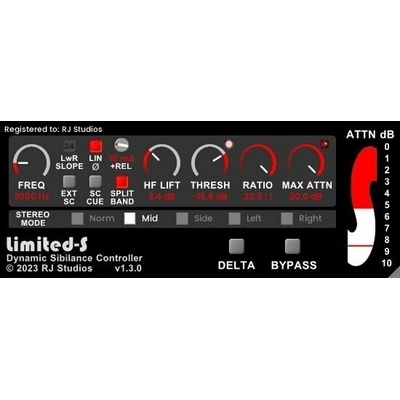 Raising Jake Studios Limited-S DeEsser